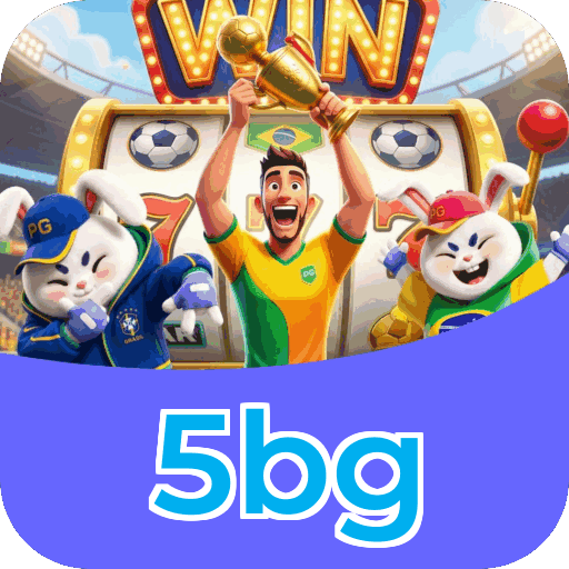 Interface do aplicativo 5bg mostrando jogos disponíveis no iOS e Android